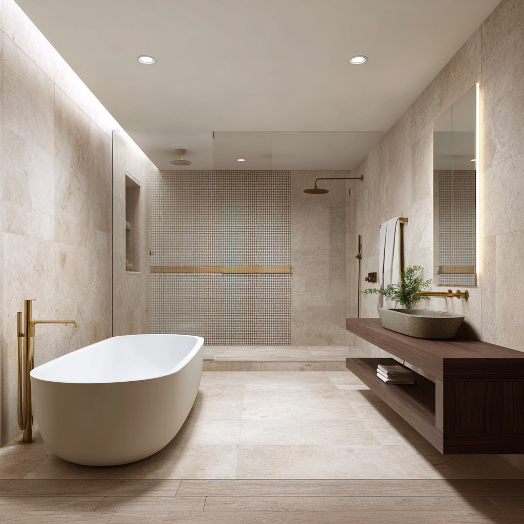 Private residential room with premium furnishings at ALRA Rehab